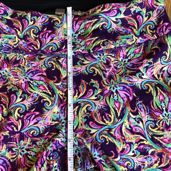 Lularoe Jade Workout Capri Cropped Leggings Size XS - Picture 10 of 11